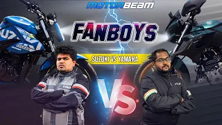 Suzuki vs Yamaha Fanboys - Japanese Clash | MotorBeam