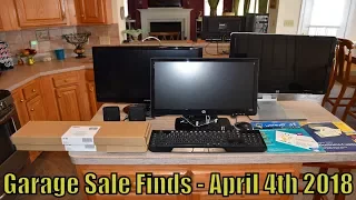 Garage Sale Finds   April 14th 2018