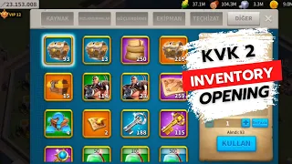 KVK 2 Preparation / Inventory Opening / Little Collection / #Rise of Kingdoms #2929 #kvk