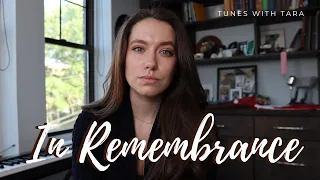 In Remembrance | Tunes with Tara | Tara Jamieson Original Song