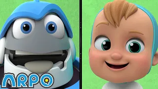 I, House | Baby Daniel and ARPO The Robot | Funny Cartoons for Kids