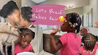 HOW TO| BEAUTIFUL & EASY LONG LASTING TODDLER BRAIDS FOR BABIES BEGINNER FRIENDLY TUTORIAL