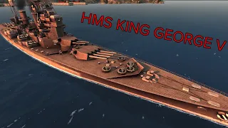 battle of warships                              warship: HMS KING GEORGE V                  redgmvn