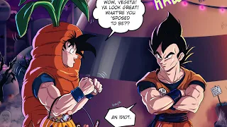 Goku Pisses Off Vegeta, Instantly regrets it (DBZ Comic Dub)