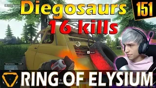 Diegosaurs | 16 kills | ROE (Ring of Elysium) | G151