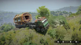 This truck has to be taken to a very high mountain