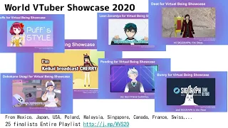 World VTuber Showcase 2020 Fast Forward - New Play Together!