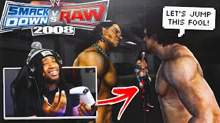 WWE Smackdown vs Raw 2008 (24/7 Mode #7) - I NEED HELP! LOOK AT HOW THEY DID ME BRO! | StaxMontana