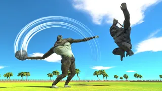 Beast titan vs kaiju Animal Revolt Battle Simulator