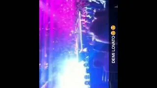 Demi Lovato- Really Don't Care (Live 10 second clip)
