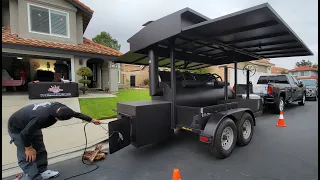 Offset Smoker FIRST COOK | Pitmaster Kenny Tran TheSmoKINGribs.com w Harry SlapYoDaddyBBQ.com