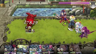 Another Eden (JP) - Earth DPS is too OP! 34 million AF damage