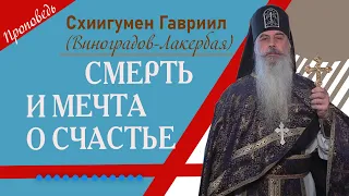 Смерть и мечта о счастье. Проповедь отца Гавриила. Кавказский скит. Верую @user-gw3kj1lb7j