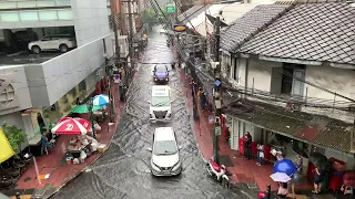 Bangkok Flood | Street Flood | Huge Storm Thailand
