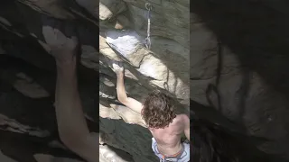 Puppy Chow 5.12c | New River Gorge #shorts #climbing