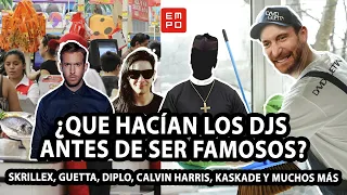 EL PRIMER TRABAJO DE TUS DJS FAVORITOS | SKRILLEX, GUETTA, DIPLO, CALVIN HARRIS, VAN DYK Y MÁS