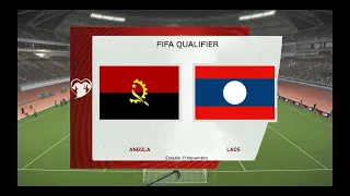 Angola - Laos 2-0 Mars92 And Fabrizzio1985 PES 2019 All National Teams Patch V5.0 PC