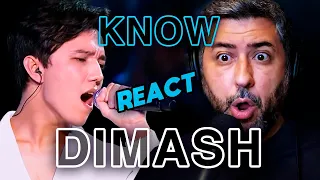 REAGINDO (REACT) a DIMASH - KNOW | Análise Vocal por Rafa Barreiros