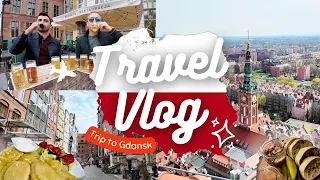 TRAVEL VLOG to Gdansk in Poland 🇵🇱 Restaurants, Bars & Sights 🍽️🍻👀