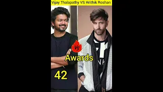 Vijay thalapathy VS Hrithik Roshan Comparison #shorts