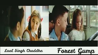 Aamir Khan's Laal Singh Chaddha VS Tom Hank's Forrest Gump. Side By Side Comparison.