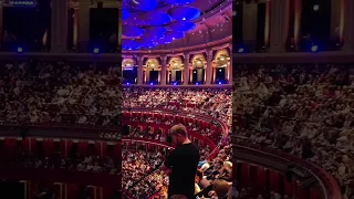 Inside The Royal Albert Hall....