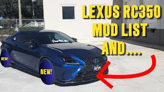 I Made The Most Aggressive Lexus RC350 Out There With...