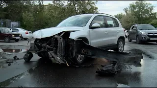 ДТП (авария г. Волжский) ул. Энгельса ул. Советская 18-05-2018 17:40 (расширенная версия)