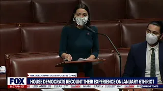 Alexandria Ocasio-Cortez Delivers Powerful Message To U.S. Capitol Survivors And First Responders