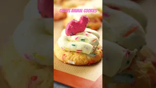 Circus Animal Cookies ASMR + Recipe! #baking #recipe #asmr #cookie