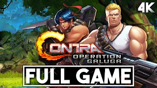 CONTRA OPERATION GALUGA Gameplay Walkthrough FULL GAME (4K 60FPS) - No Commentary