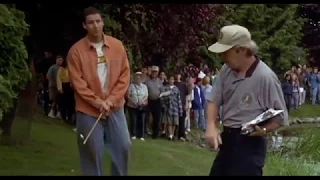 Golf Rules - Caddie Touching Loose Impediment - Happy Gilmore www.golfisanattitude.com