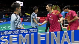 Takuro HOKI/Yugo KOBAYASHI vs CHOI Sol Gyu/KIM Won Ho Badminton Singapore Open 2023 | Semi final
