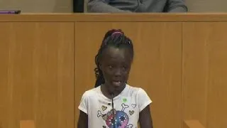 Charlotte girl's emotional plea for justice