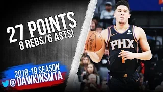 Devin Booker Full Highlights 2019 02 10 Kings vs Suns   27 Pts 8 Rebs 6 Asts!  FreeDawkins