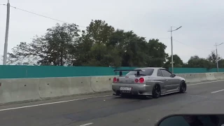 Race on Skylines R34 GTR GTSR 280-320 km/h