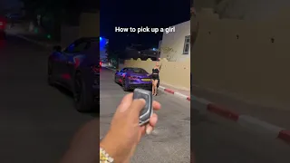 How to pickup a girl with supercar. #car #c8 #funny #corvette #foryou #ferrari #mycar #prank #shorts