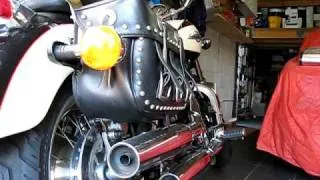 VT1100 ACE C2 standard exhaust system