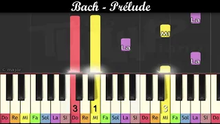 J.S. Bach - Prélude (Piano facile)