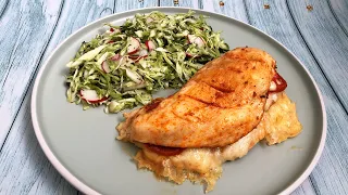 Easy Tomato and Cheese Stuffed Chicken Breast Recipe | CookAtHome