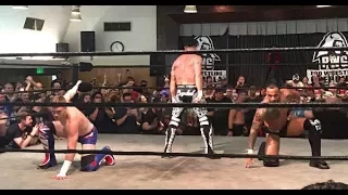 PWG: Bullet Club ( Young Bucks and Adam Cole ) vs Ricochet, Matt Sydal And Will Ospreay