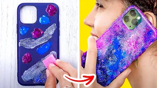FUNNY PHONE HACKS YOU NEED TO TRY || Cool 3D-Pen DIYs For Any Occasion By 123 GO!GOLD