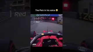 Carlos Sainz heartbreak at Monaco Qualifying full team radio F1!