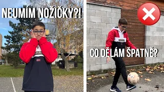 Zjistil jsem že Neumím NOŽIČKY a po Roce jsem se je Znovu Začal UČIT!!