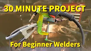 WELD THIS! Super Useful Welding Project, great for BEGINNERS, fun for EVERYONE