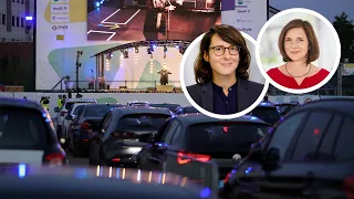 RND-Videoschalte mit Katrin Göring-Eckardt: „Autokino geht“