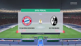 FC Bayern München vs SC Freiburg (04/04/2023) Quarter-final DFB Pokal FIFA 23