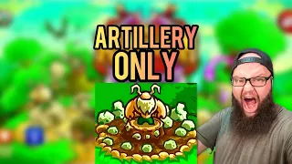 Can you beat Kingdom Rush Origins with ONLY Artillery?