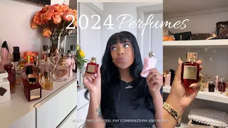 MY MOST COMPLIMENTED FRAGRANCES 2023/2024 MUST HAVES | LUXURY PERFUME COLLECTION | PERFUME HAUL