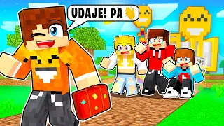 UDAJE ŻE OPUSZCZAM SWOICH PRZYJACIÓŁ w Minecraft!